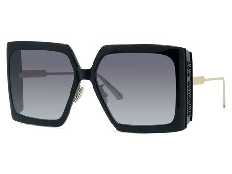 DiorSolar S2U Black Square Sunglasses 